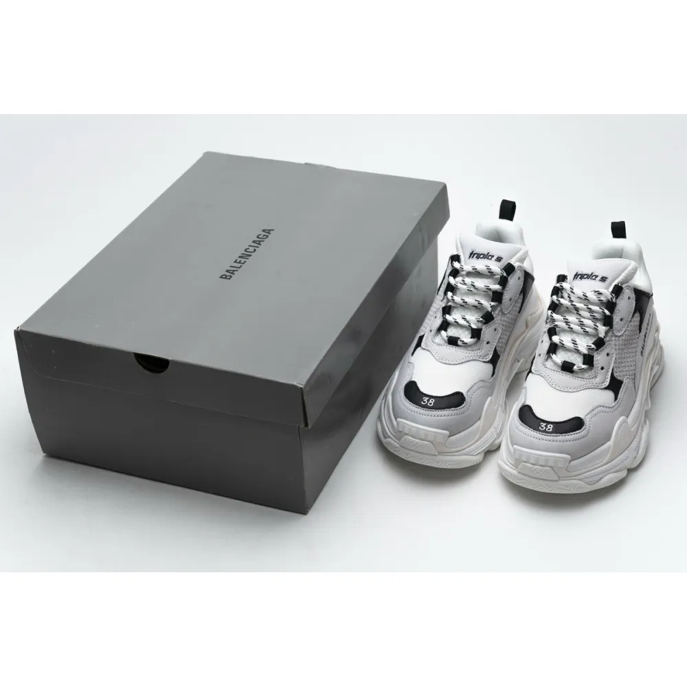 Balenciaga Triple S Black Grey 584088 W06E2 1769