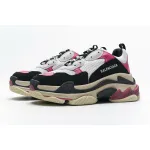 Balenciaga Triple S Black Pink 483513 W06E8 8080