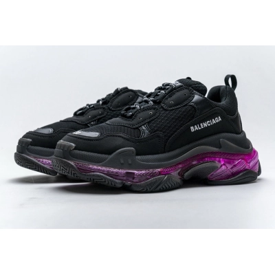 Balenciaga Triple S Black Plum Red 544351 W09O1 0829 01