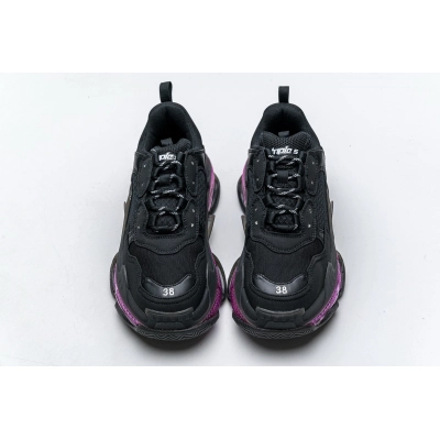 Balenciaga Triple S Black Plum Red 544351 W09O1 0829 02