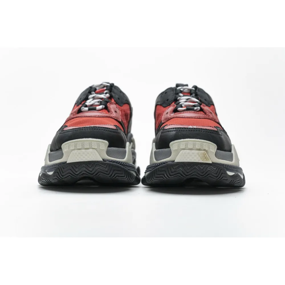 Balenciaga Triple S Black Red Grey 483513 W06E1 1006