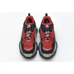 Balenciaga Triple S Black Red Grey 483513 W06E1 1006