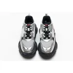 Balenciaga Triple S Black Silver 541624 W09E1 7320 