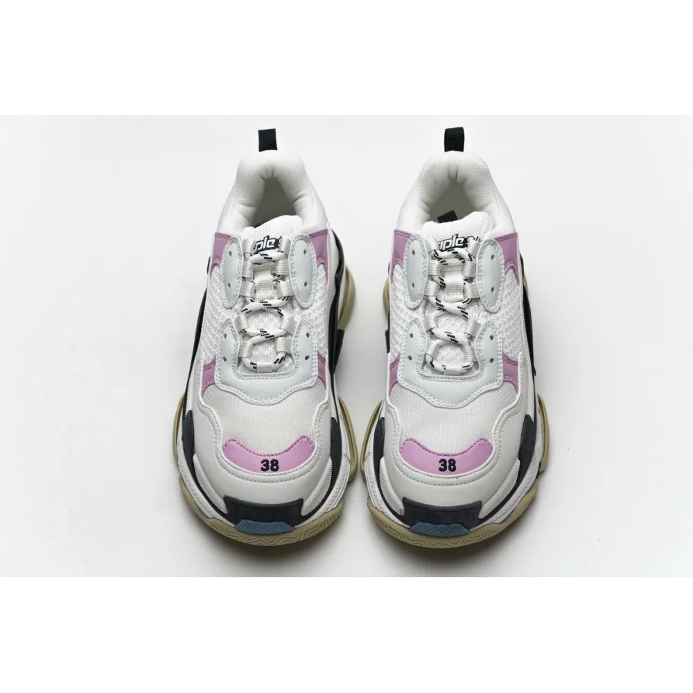 Balenciaga Triple S Blue Pink 541624 W06E2 7352