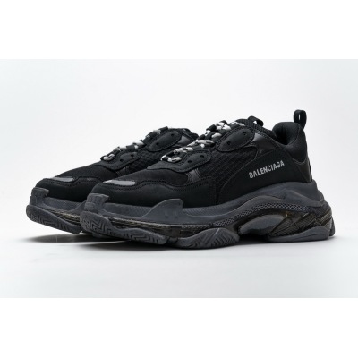 Balenciaga Triple S Clear Sole Black 541624 W09O1 1000 01