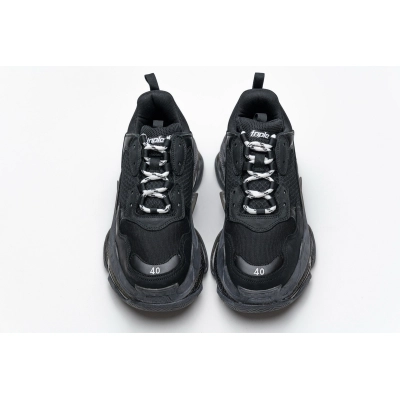 Balenciaga Triple S Clear Sole Black 541624 W09O1 1000 02