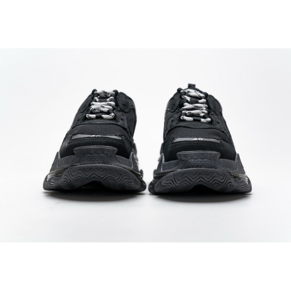 Balenciaga Triple S Clear Sole Black 541624 W09O1 1000