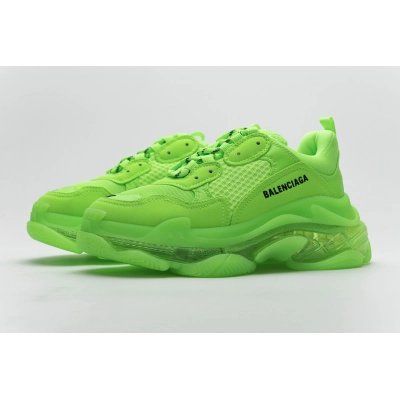 Balenciaga Triple S Fluorescent Green 544351 W09O1 3802 01