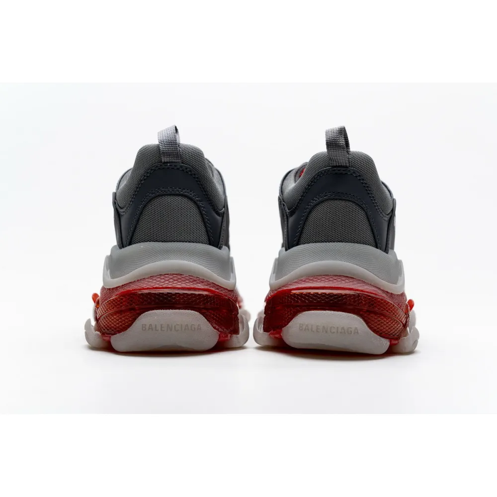 Balenciaga Triple S Grey Red 544351 W09O1 2262