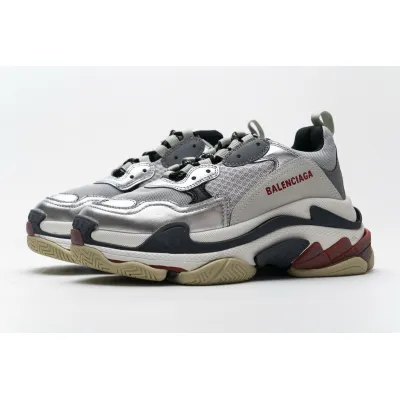 Balenciaga Triple S Grey Silver 541624 W06E2 7320 01