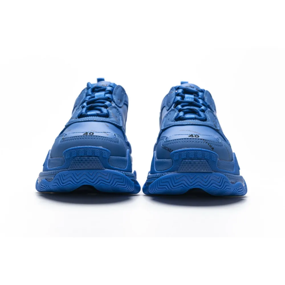 Balenciaga Triple S Letter Blue 536737 W06E2 0848