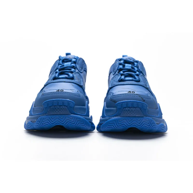 Balenciaga Triple S Letter Blue 536737 W06E2 0848