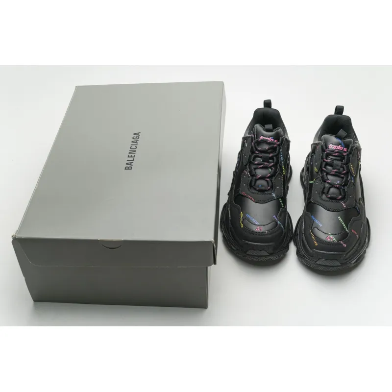 Balenciaga Triple S Letter Colorful 524039 W2FA1 1210