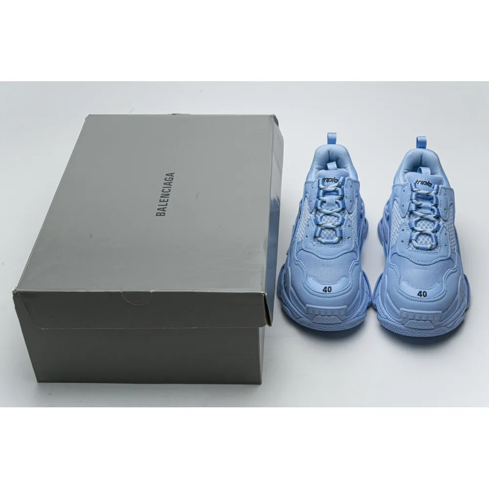 Balenciaga Triple S Light Blue  (W) 524039 W2FW1 4800