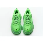 Balenciaga Triple S Neon Green Clear Sole 544351 W09OL 3801