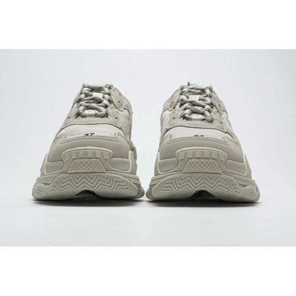 Balenciaga Triple S Rice Ash 534737 W2FW1 9700