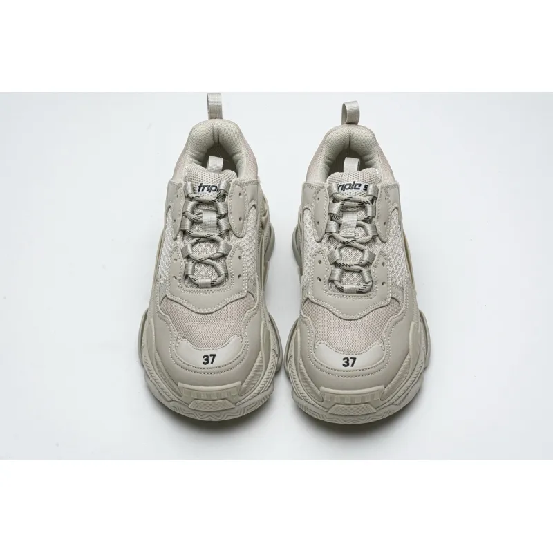 Balenciaga Triple S Rice Ash 534737 W2FW1 9700