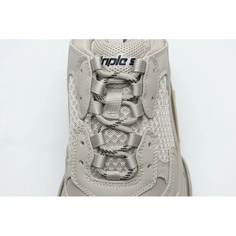 Balenciaga Triple S Rice Ash 534737 W2FW1 9700
