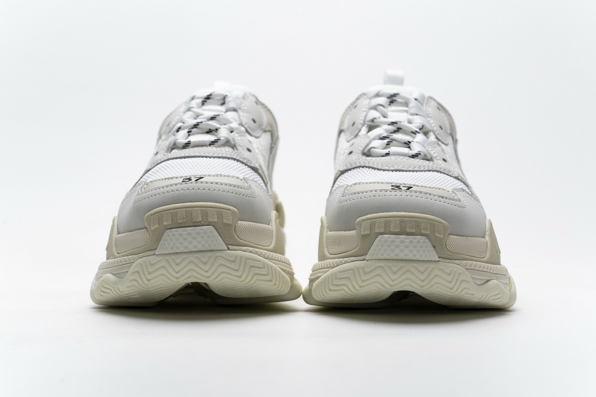 Ba*len*cia*ga triple s white 483546 w06f1 9000