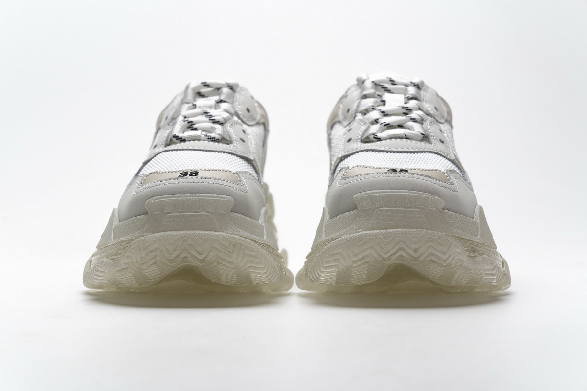 Ba*len*cia*ga triple s white 544351 w09e1 9000