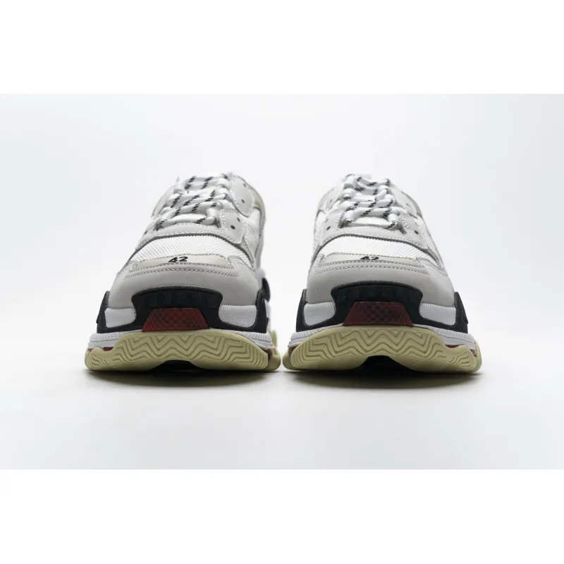 Balenciaga Triple S White Dark Grey Red 541624 W06E2 1790