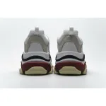 Balenciaga Triple S White Dark Grey Red 541624 W06E2 1790