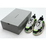 Balenciaga Triple S White Green 483513 W06E1 1008