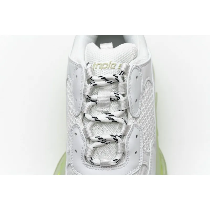 Balenciaga Triple S White Green 544351 W09E1 1331