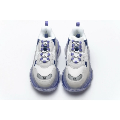 Balenciaga Triple S White Purple 544351 W09E1 1322 02