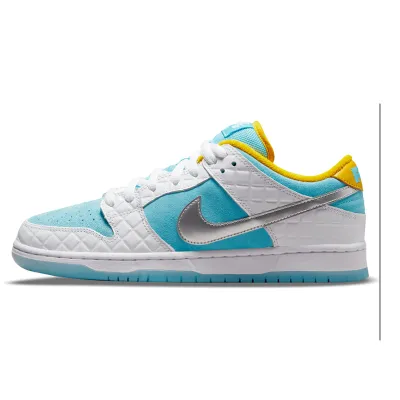 FTC X Nike SB Dunk Low Pro Lagoon Pulse DH7687-400 01