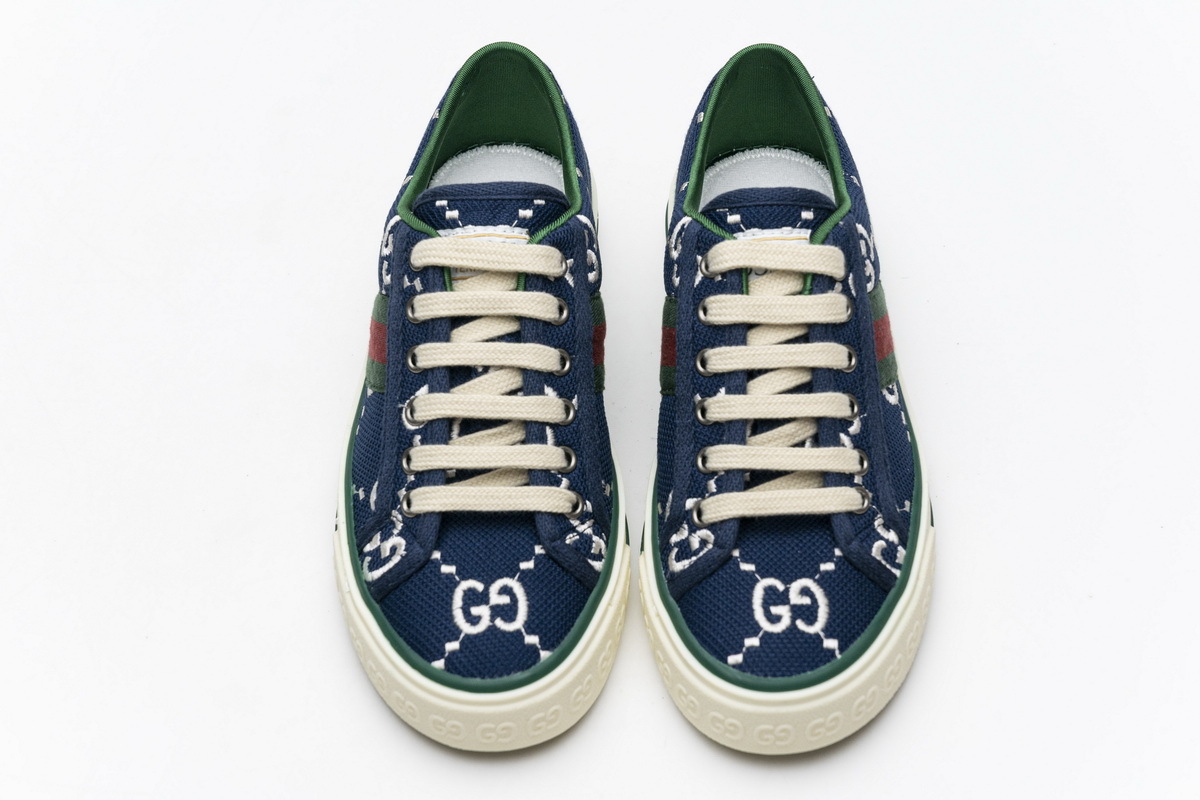 Gucci Women Tennis Dark Blue Sneaker G602129 AY070 9591