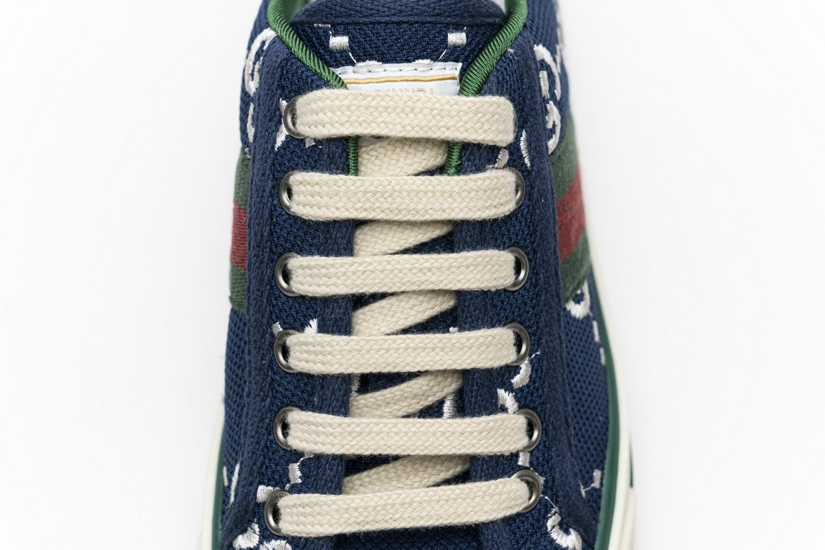 Gucci Women Tennis Dark Blue Sneaker G602129 AY070 9591