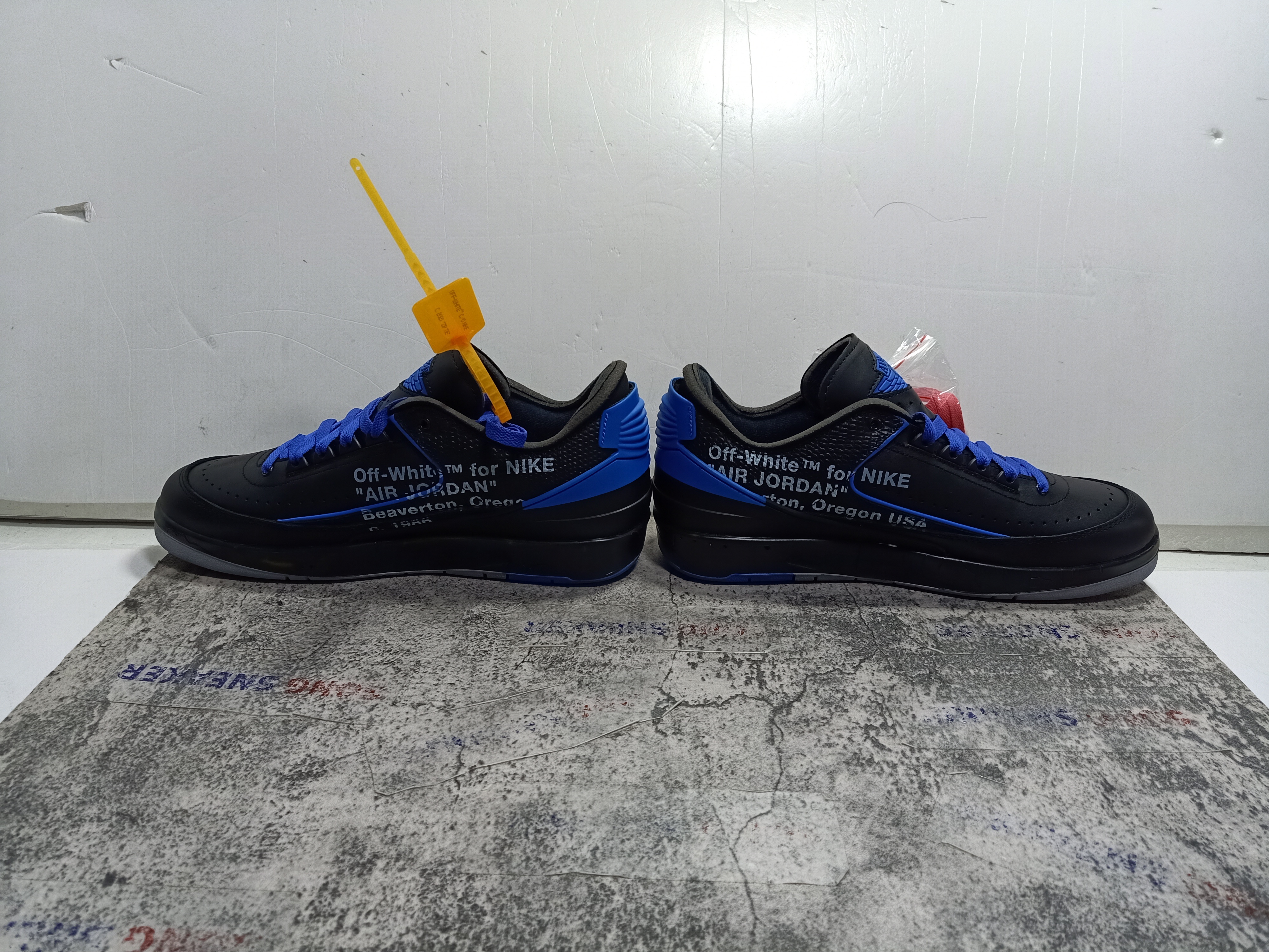 Jordan 2 Retro Low SP Off-White Black Blue DJ4375-004
