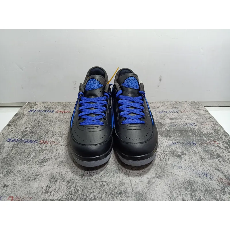 Jordan 2 Retro Low SP Off-White Black Blue DJ4375-004