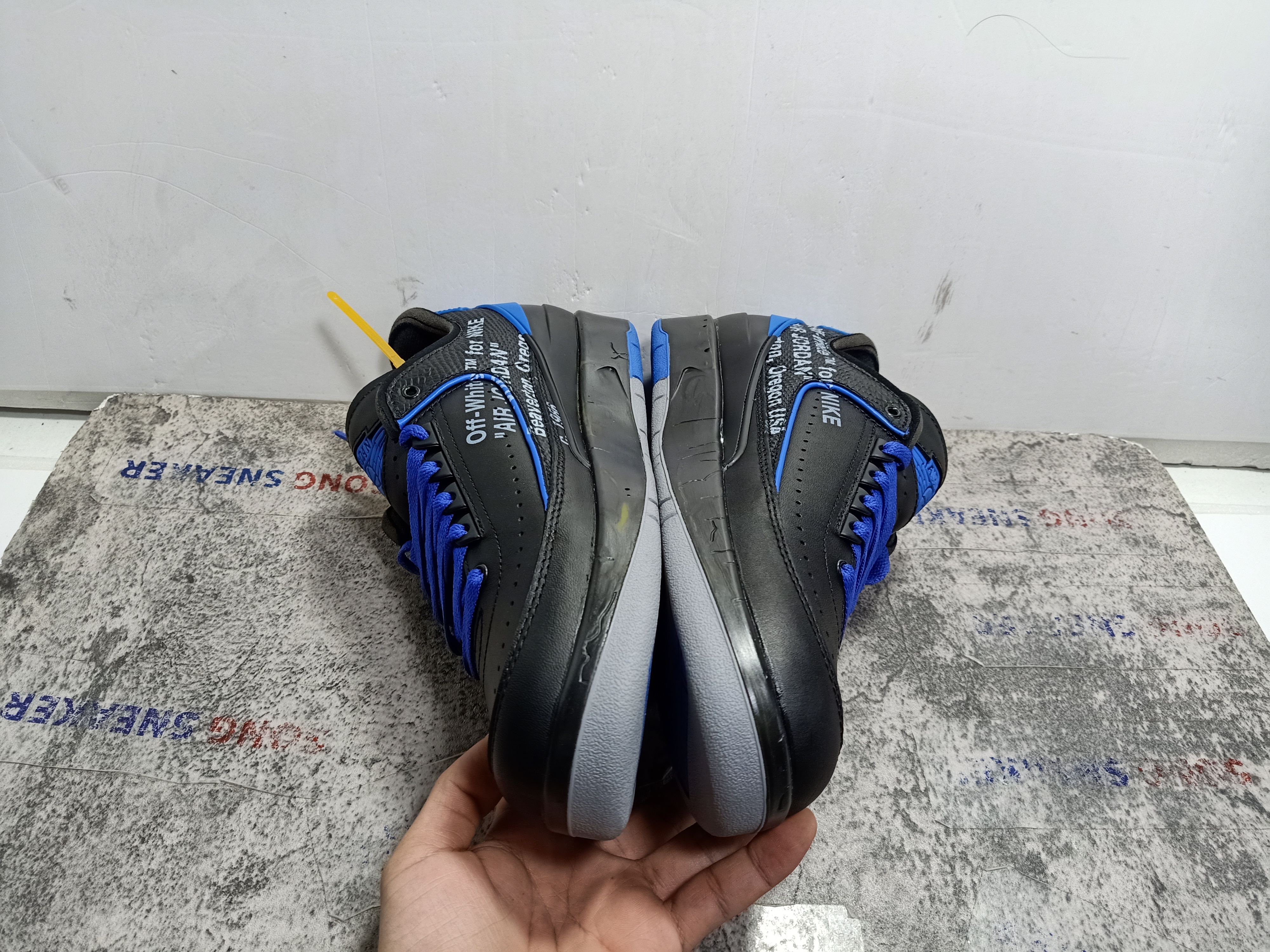 Jordan 2 Retro Low SP Off-White Black Blue DJ4375-004