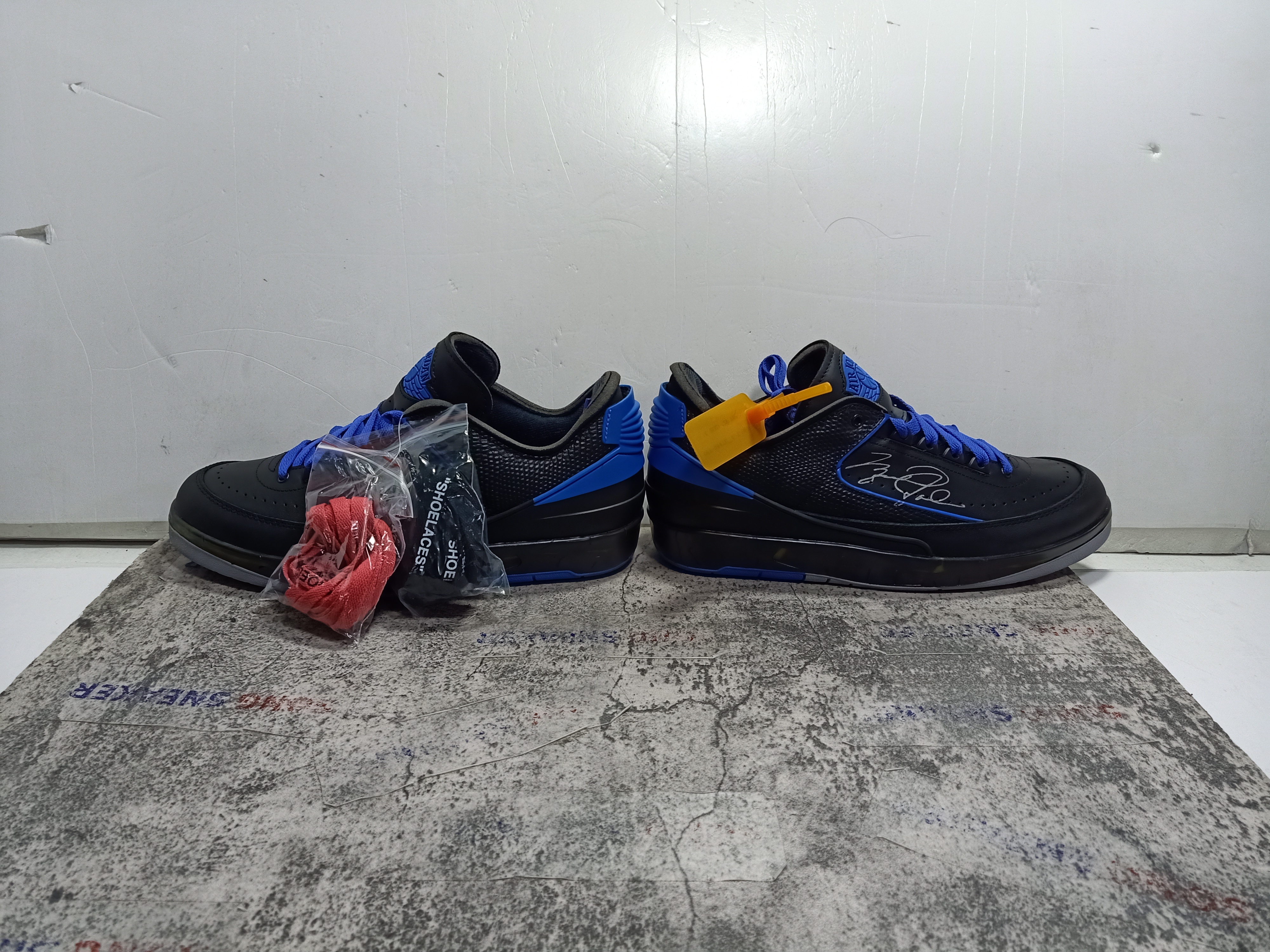 Jordan 2 Retro Low SP Off-White Black Blue DJ4375-004