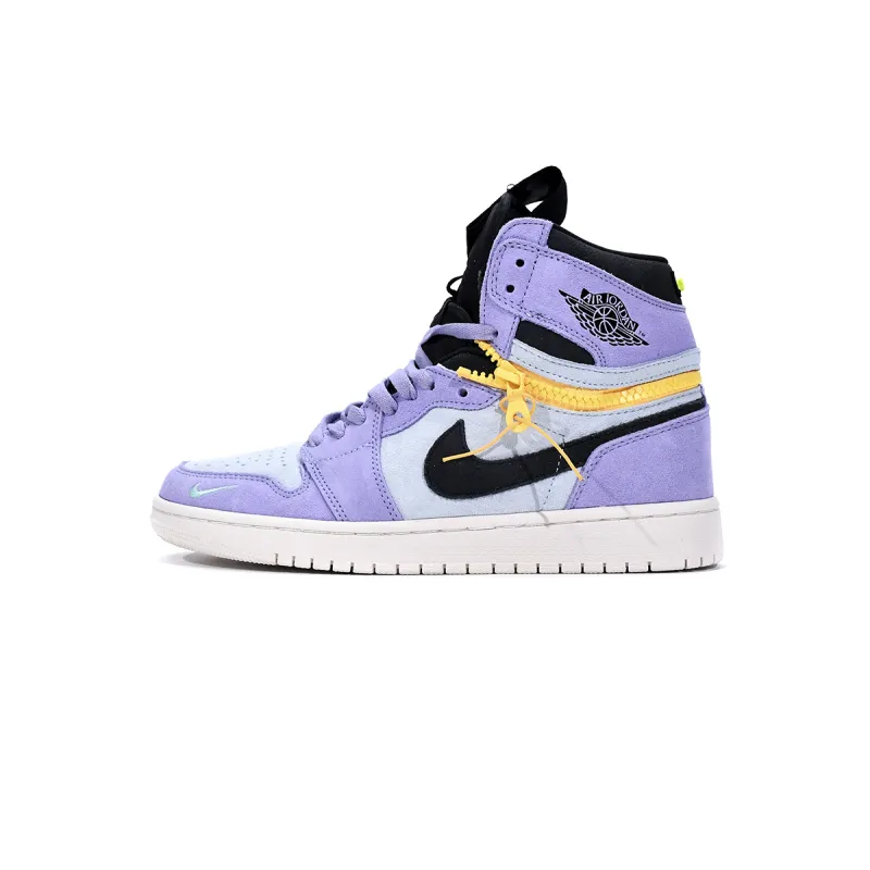 LJR Air Jordan 1 High Switch Purple Pulse CW6576-500