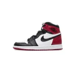 LJR Air Jordan 1 Retro Black Toe (2016) 555088-125