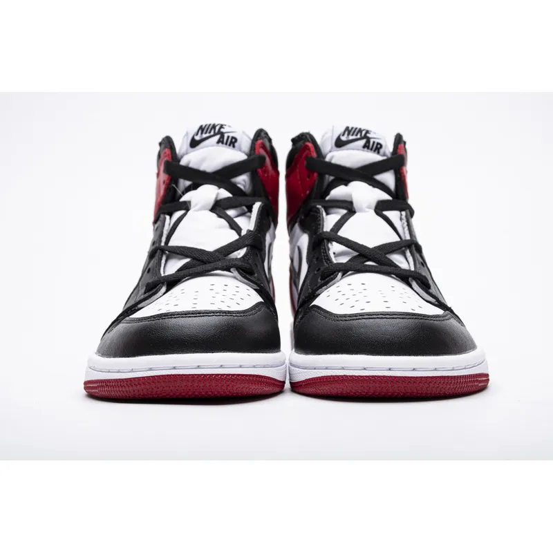 LJR Air Jordan 1 Retro Black Toe (2016) 555088-125