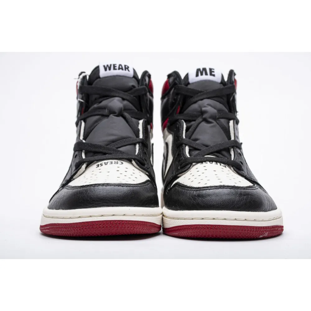 LJR Air Jordan 1 Retro High "Not for Resale" Varsity Red 861428-106