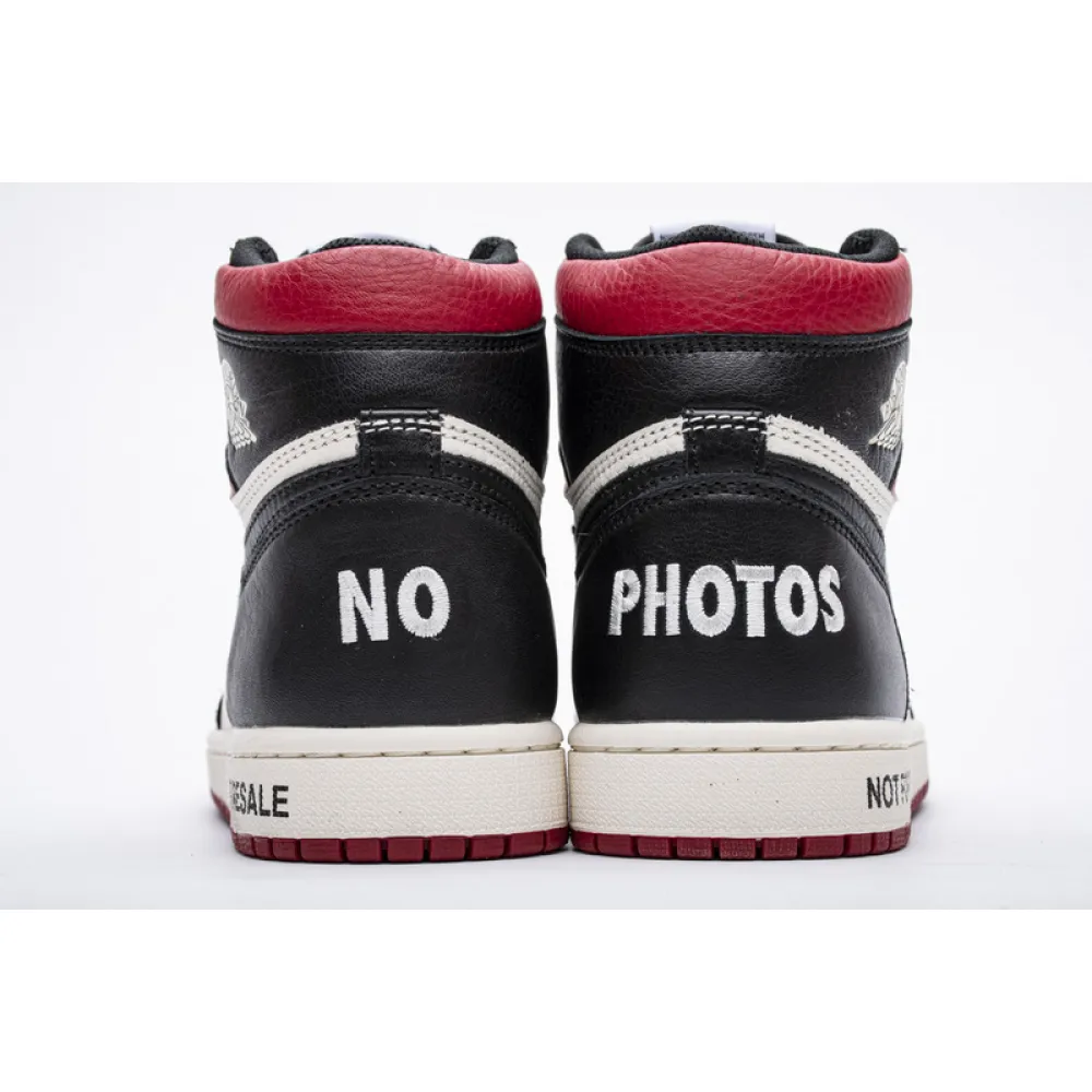 LJR Air Jordan 1 Retro High "Not for Resale" Varsity Red 861428-106