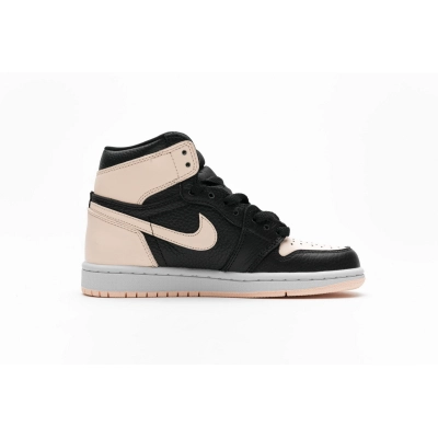 LJR Air Jordan 1 Retro High Black Crimson Tint 555088-081 02
