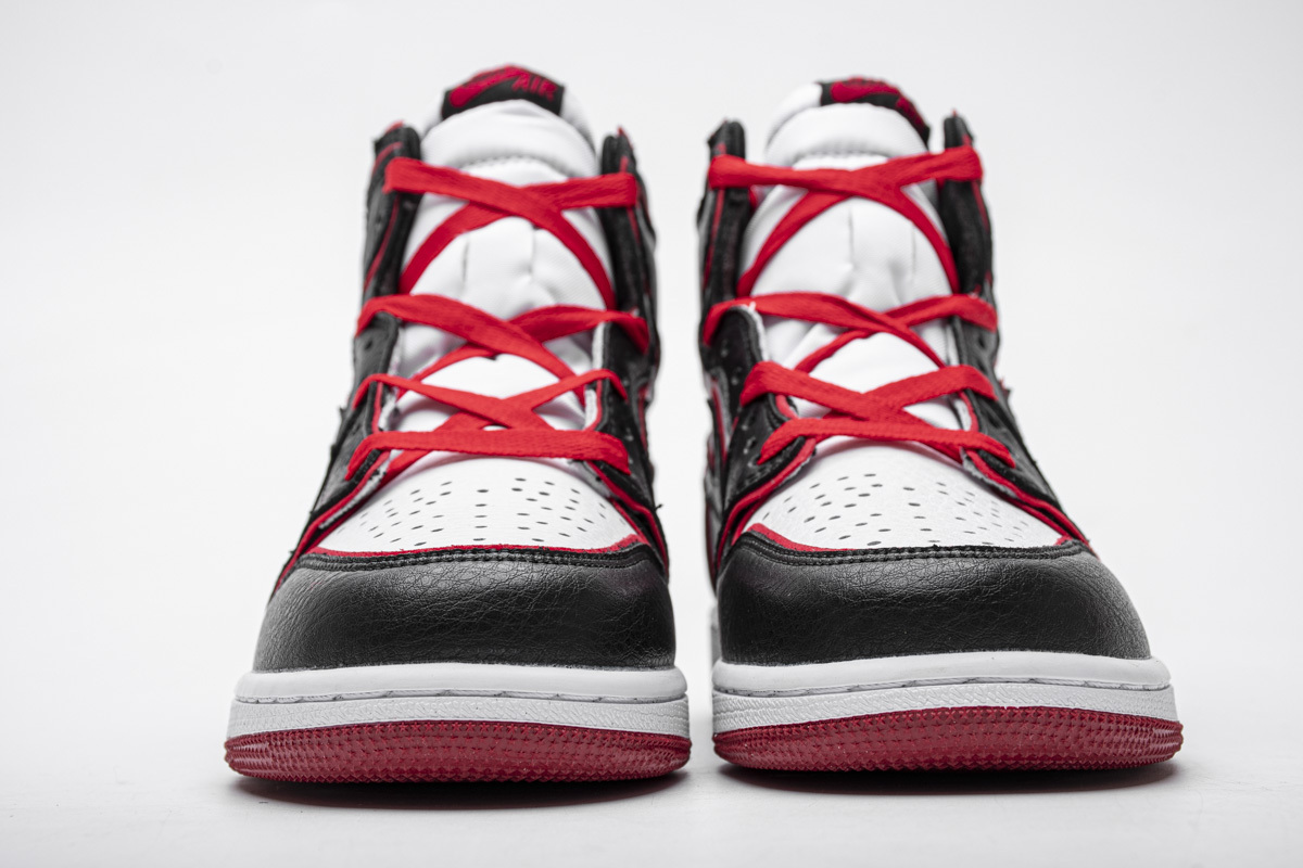 LJR Air Jordan 1 Retro High Bred Toe 555088-610