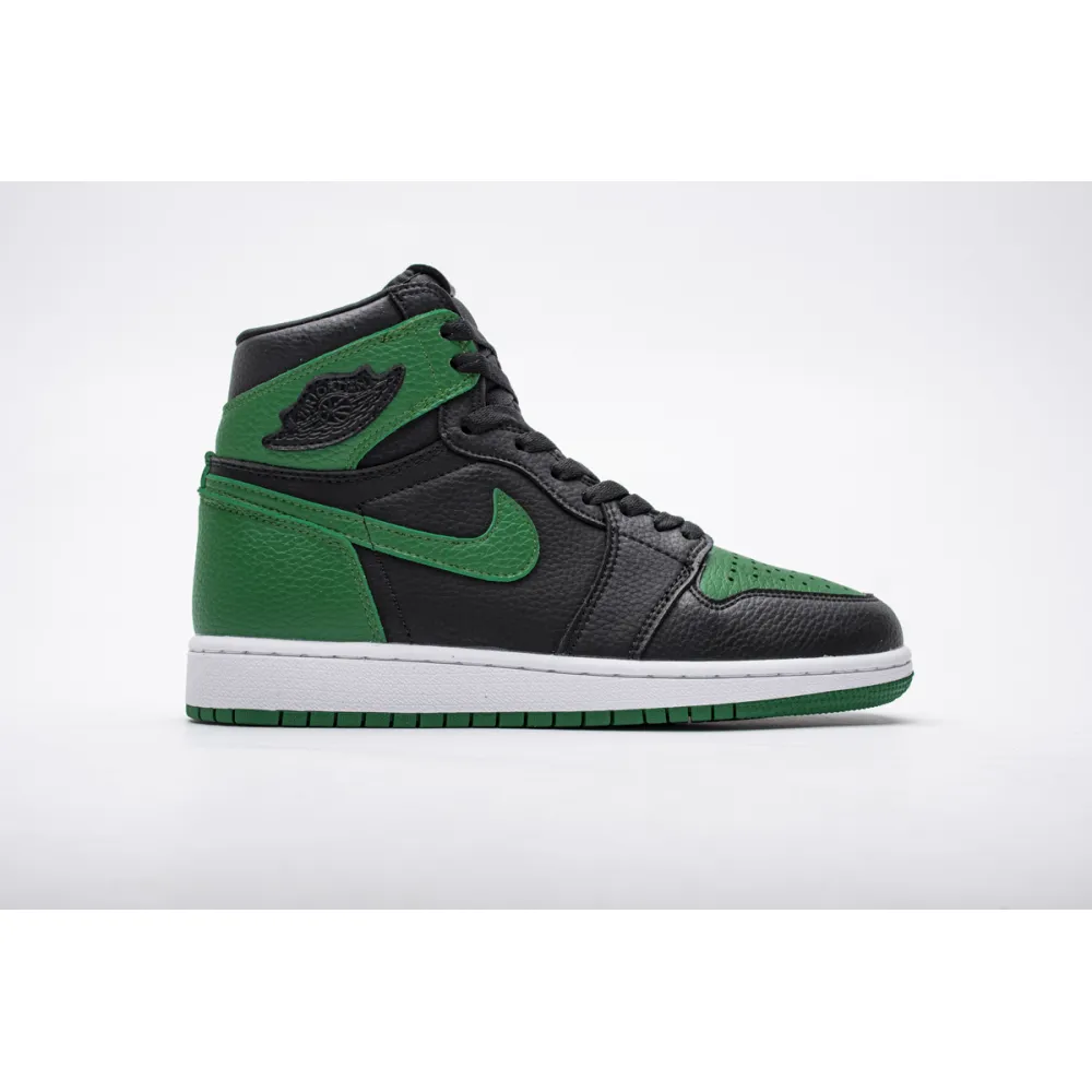 LJR Air Jordan 1 Retro High Pine Green Black 555088-030