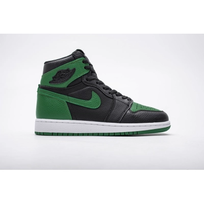 LJR Air Jordan 1 Retro High Pine Green Black 555088-030 02