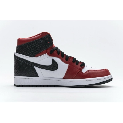 LJR Air Jordan 1 Retro High Satin Snake Chicago (W) CD0461-601 02