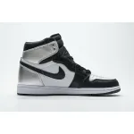 LJR Air Jordan 1 Retro High Silver Toe (W) CD0461-001