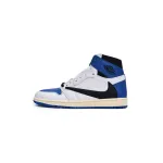 LJR Air Jordan 1 x Travis Scott x Fragment Military Blue DH3227-105