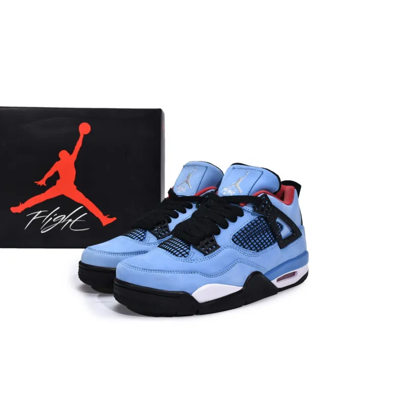 LJR Air Jordan 4 Retro Travis Scott Cactus Jack 308497-406