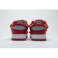 LJR Nike Dunk Low Off-White University Red CT0856-600